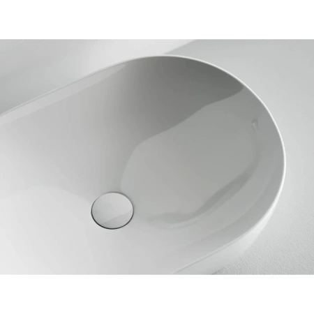 раковина ceramicanova element cn5009 накладная, 60x41.5 см, белая