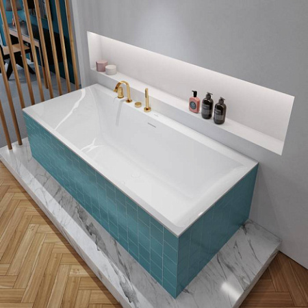 квариловая ванна villeroy & boch subway 3.0 ubq180sbw2dv-01 180x80 см