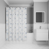 Штора для ванной, 200x180 см, IDDIS Base BP02P18i11 полиэстер