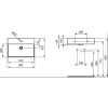 раковина накладная ideal standard strada 60 см, k077801
