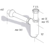 сифон для раковины migliore ricambi ml.ric-10.119.br