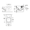 унитаз подвесной villeroy & boch verity line 4615r001