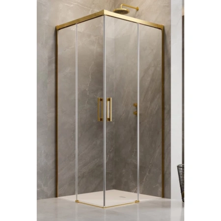 Душевой уголок Radaway Idea Gold KDD 80L×120R прозрачное