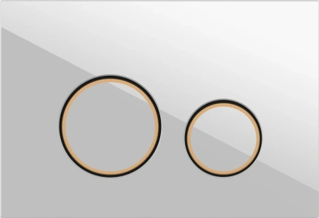 Кнопка для инсталляции Cersanit Link 63535 цвет белый матовая