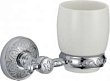 Стакан керамический с настенным держателем S-005858A Savol