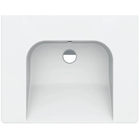 раковина gsi community 7633111 подвесная, 70x55 см, bianco lucido (белый глянец)
