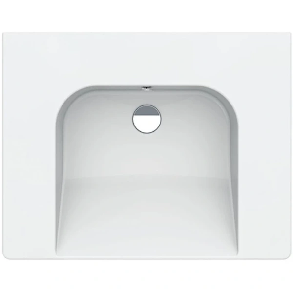 раковина gsi community 7633111 подвесная, 70x55 см, bianco lucido (белый глянец)