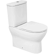 Унитаз-компакт безободковый BELBAGNO ENERGIA BB8134CPR/SC без бачка, с сиденьем микролифт.