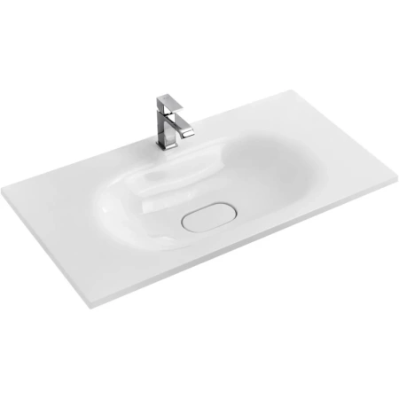 раковина 75x48 cezares eco czr-750/480-lv-mr-eco