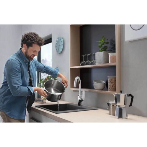 смеситель для кухни hansgrohe focus m42 71802000, хром