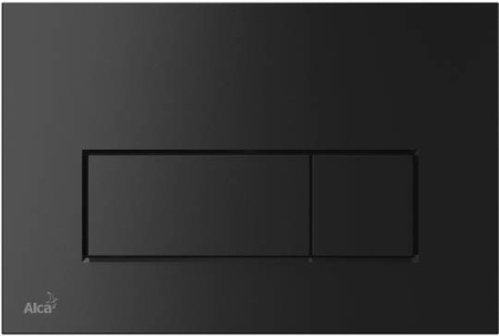 кнопка для инсталяции alcaplast thin m578 черный матовый