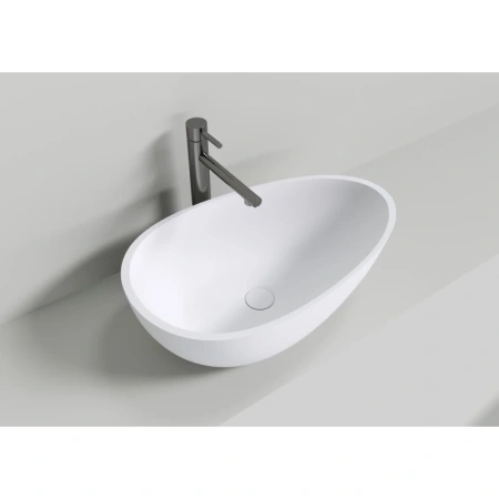раковина накладная nt bagno napoli nt404, 60х35х16 см