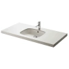 Раковина TOTO Public LW765Y#XW встраиваемая снизу, 54x46 см, белая