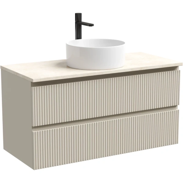 тумба под раковину sancos snob t 100 snt100ce подвесная beige soft