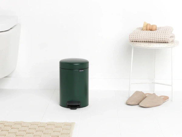 мусорное ведро brabantia newicon 304002 3 л, зеленая сосна
