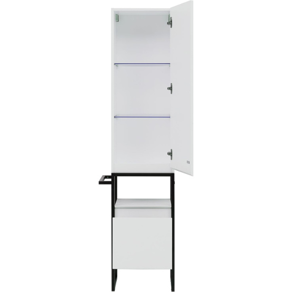 шкаф пенал allen brau priority 40 r 1.31005.wm белый матовый