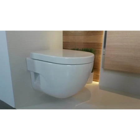 унитаз подвесной roca meridian 7.3462.4.700.0 без сиденья, цвет белый