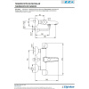 термостат для ванны e.c.a thermostatic 102102340ex