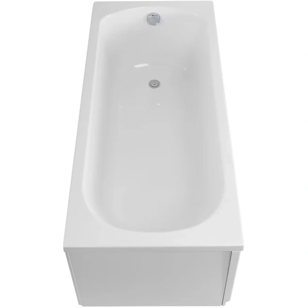 акриловая ванна 175x75 см cezares eco eco-175-75-41-w37