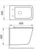 сиденье для унитаза belbagno marmi bb052sc белое с микролифтом