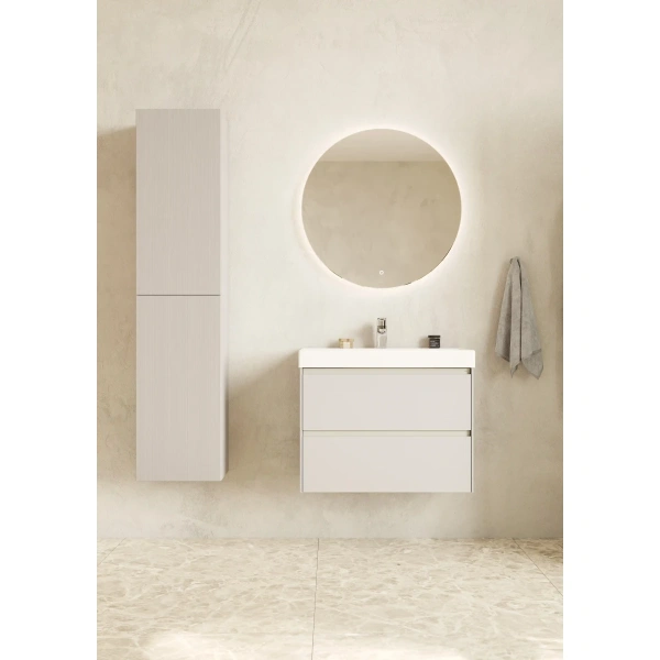 пенал roca ona zru9307864 подвесной l/r, слоновая кость матовый