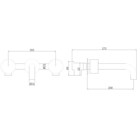 смеситель для раковины abber wasser kreis af81122rg