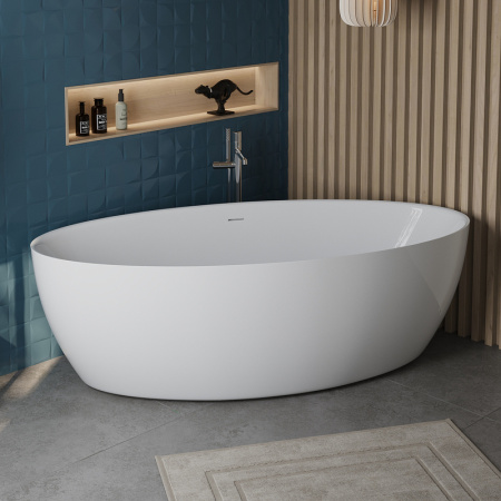 ванна акриловая отдельностоящая belbagno bb707-1860-880