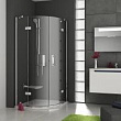 Душевой уголок Ravak Smartline SMSKK4-80 3S244A00Y1 Transparent, профиль хром