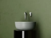 раковина ceramicanova element cn6073mh накладная, ø36 см, антрацит матовый