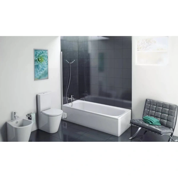 ванна стальная blb europa b70esls 170x70 см, белый