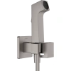 Гигиенический душ Hansgrohe Bidette 1jet E 29233340 со смесителем, черный хром матовый