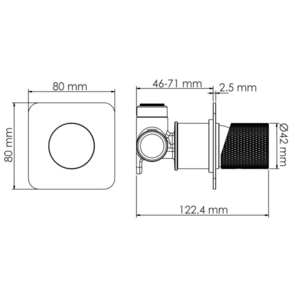 смеситель для душа, wasserkraft paar 8851