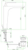 смеситель для раковины fiore koko 87cr5517