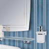 полка стеклянная colombo design portofino b3216.bronze бронза