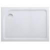 Душевой поддон 100x80 см BelBagno Tray TRAY-BB-AH-100/80-15-W-L с антискользящим покрытием, цвет белый