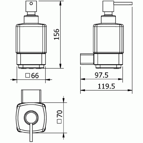 Дозатор Langberger Vico 11321A