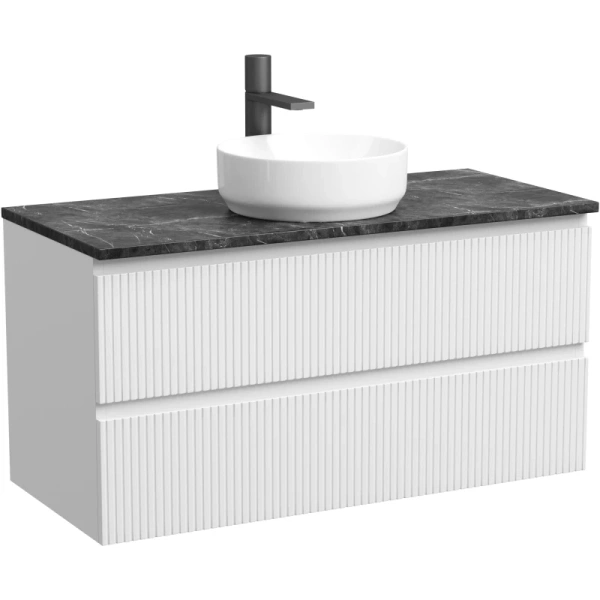 тумба под раковину sancos snob t 100 snt100w подвесная bianco