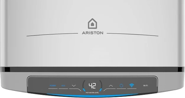 накопительный водонагреватель ariston velis lux inox pw abse wifi 3700676 электрический, 100л