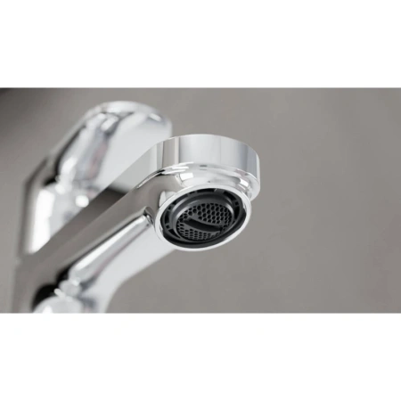 смеситель для раковины с донным клапаном hansgrohe rebris s 72517000