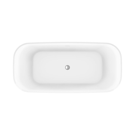 ванна акриловая отдельностоящая belbagno due bb702-1700-800-k