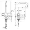 смеситель для раковины ideal standard venlomix a5548aa