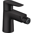 Смеситель Hansgrohe Talis E 71720670 для биде, с донным клапаном, черный матовый