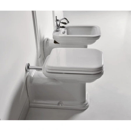 унитаз приставной kerasan waldorf 411601 65 см