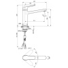 смеситель для кухни ideal standard ceraplan iii b0954aa