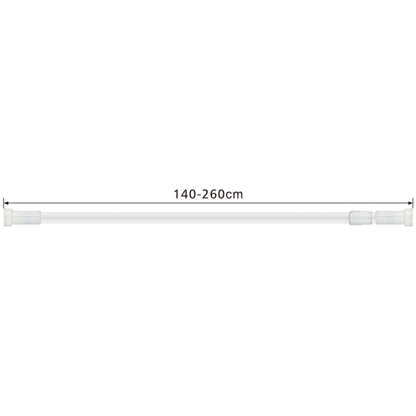 Карниз для ванной Haiba HB75902 цвет белый