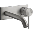 Смеситель Gessi Gessi316 54088#239 для раковины, встраиваемый, внешняя часть, цвет шлифованная сталь