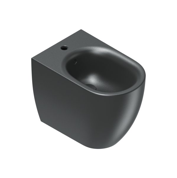 биде catalano sfera 0519551022 / 1bis54rnns напольное, с 1 отв., 55x35 см, черный матовый