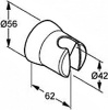 держатель ручного душа kludi balance 5205005-00