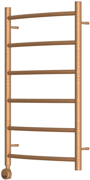 полотенцесушитель point афина pn04158bre электрический, 50x80 см, бронза
