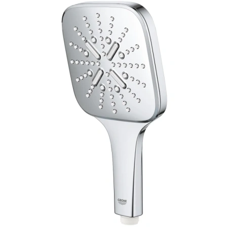 ручной душ 130 мм grohe rainshower smartactive cube 26550000